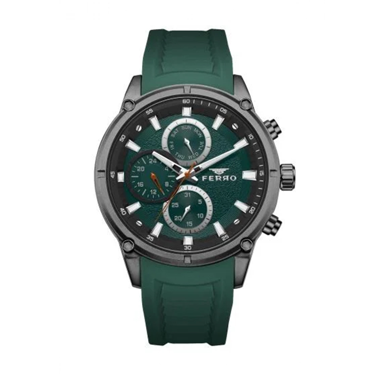 MONTRE FERRO HOMME M.FONCTION SILICONE